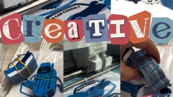 Sd car consult cover with advertising materials